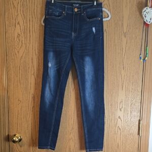 Almost Famous Blue Skinny Jeans Classic Denim